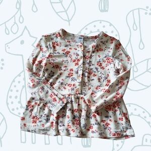 Old navy toddler floral long sleeve 4T